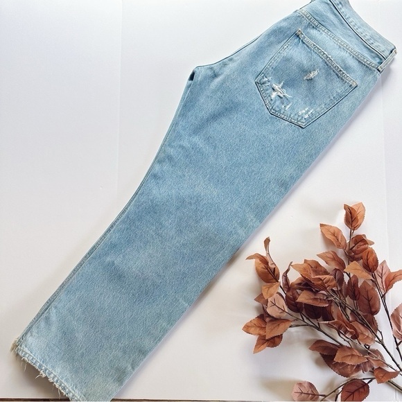 Agolde 90’s Vagabond Jeans Blue - Picture 8 of 10